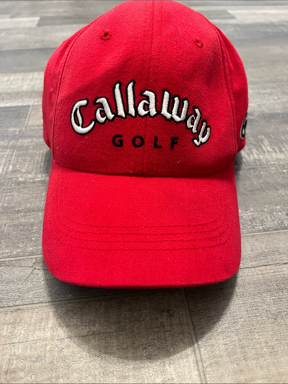 Callaway Red Logo Golf Cap